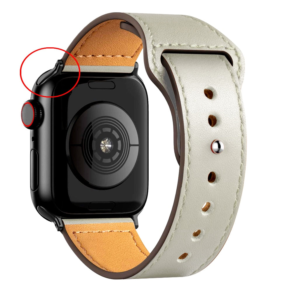 Premium Leather Watch Bands Bracelet iWatch