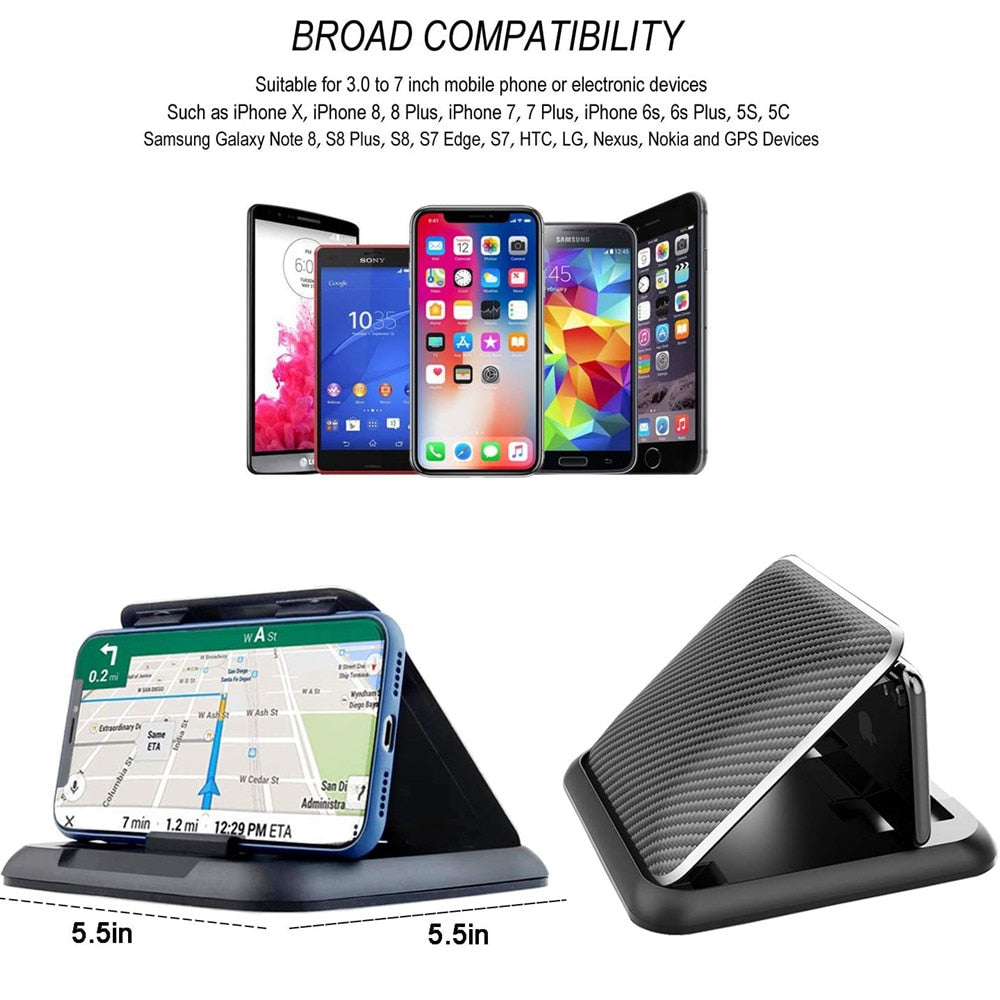 Uber/Lyft Drivers Universal Dashboard Phone Holder