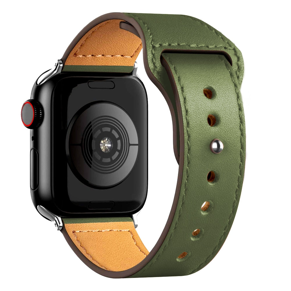 Premium Leather Watch Bands Bracelet iWatch