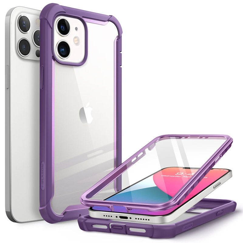 Full-Body Rugged Clear Bumper Case Protector