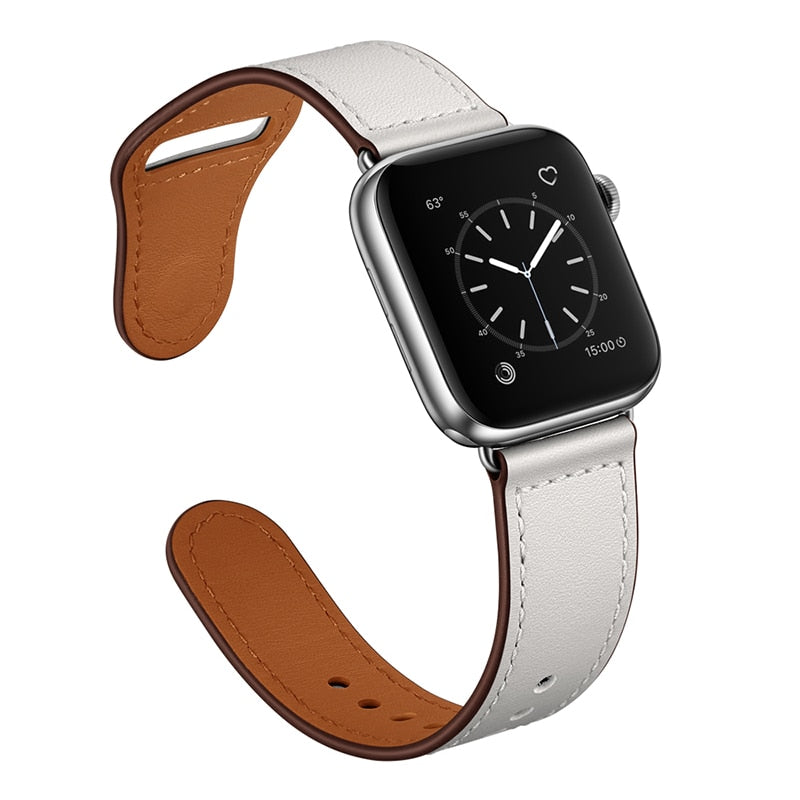 Premium Leather Watch Band – High-Quality Smartwatch Bracelet & Belt