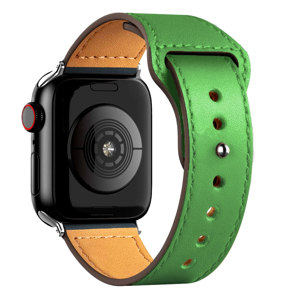 Premium Leather Watch Bands Bracelet iWatch