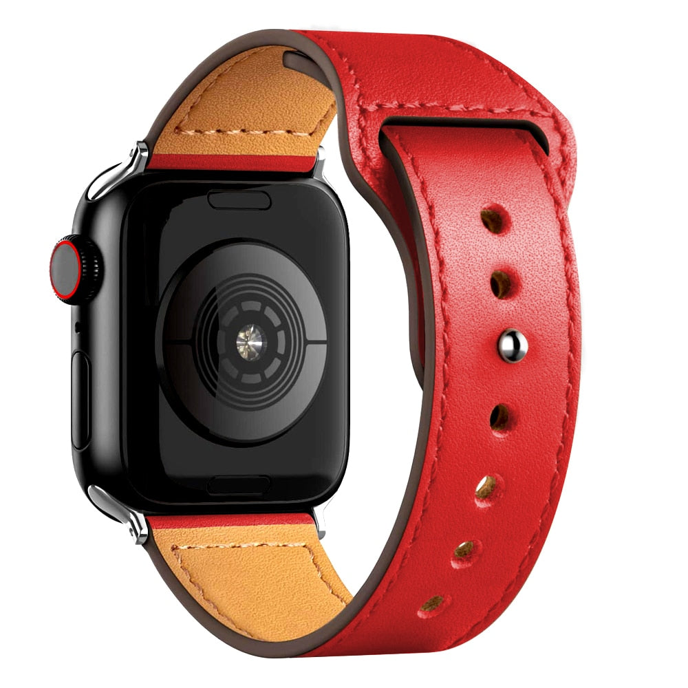 Premium Leather Watch Bands Bracelet iWatch