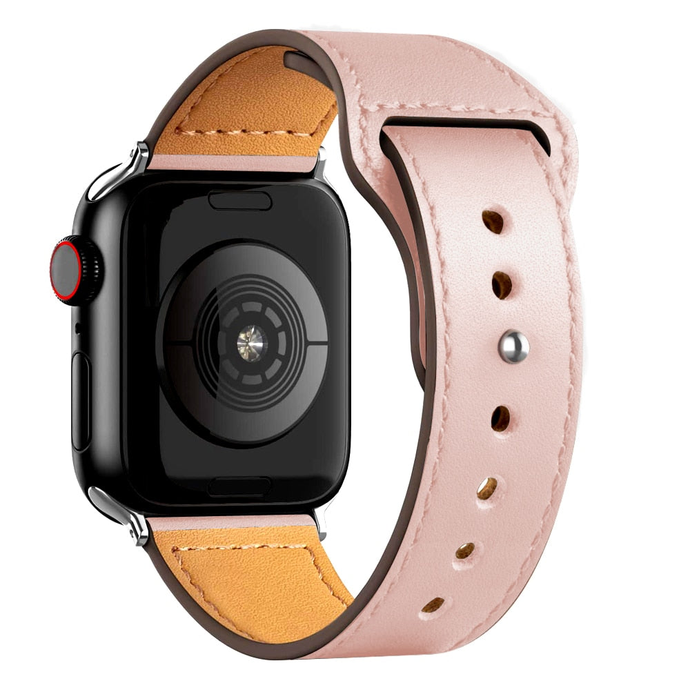 Premium Leather Watch Bands Bracelet iWatch