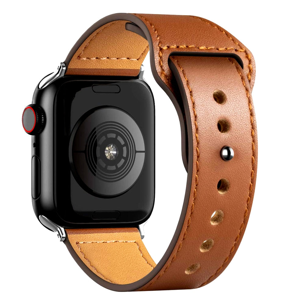 Premium Leather Watch Bands Bracelet iWatch