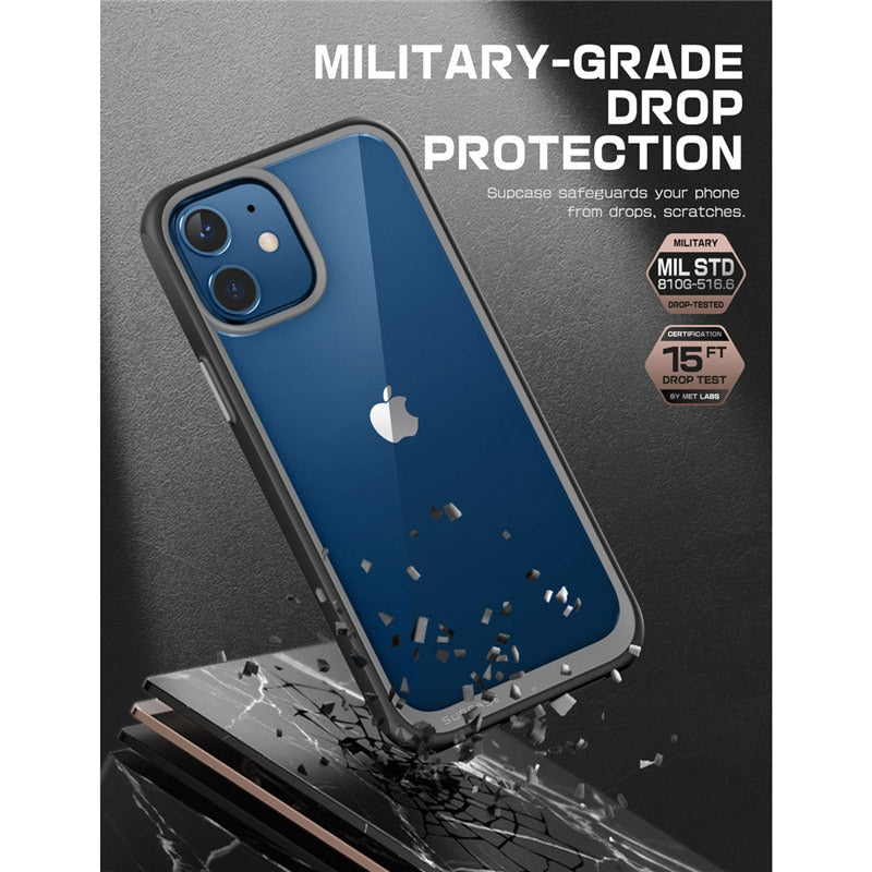 iPhone 12 Mini Case 5.4 inch UB Style Premium Hybrid Protective Bumper Case Clear