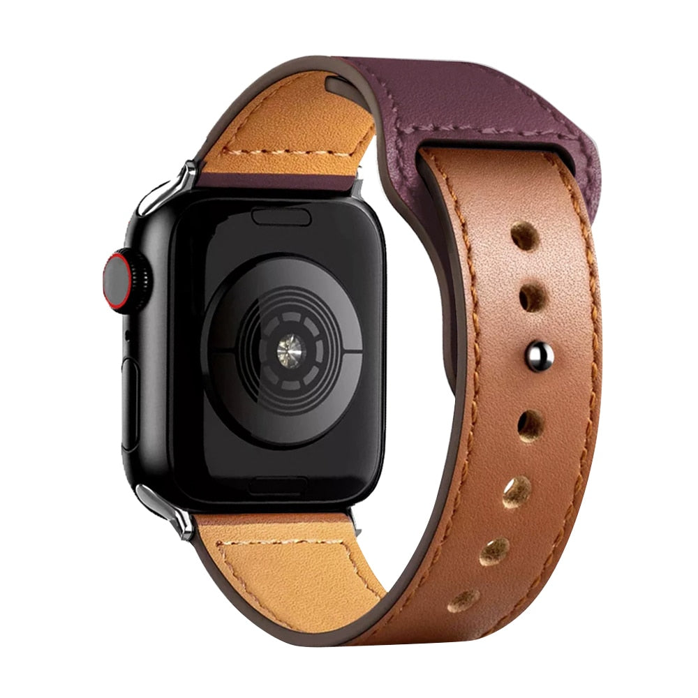 Premium Leather Watch Bands Bracelet iWatch