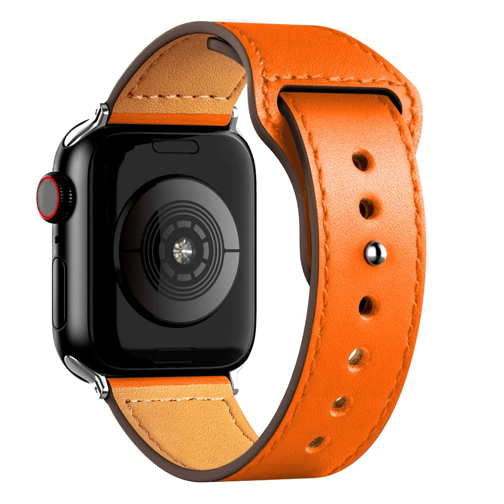 Premium Leather Watch Bands Bracelet iWatch