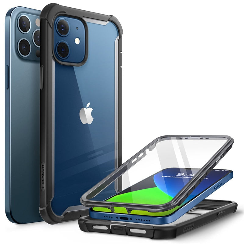 Full-Body Rugged Clear Bumper Case Protector