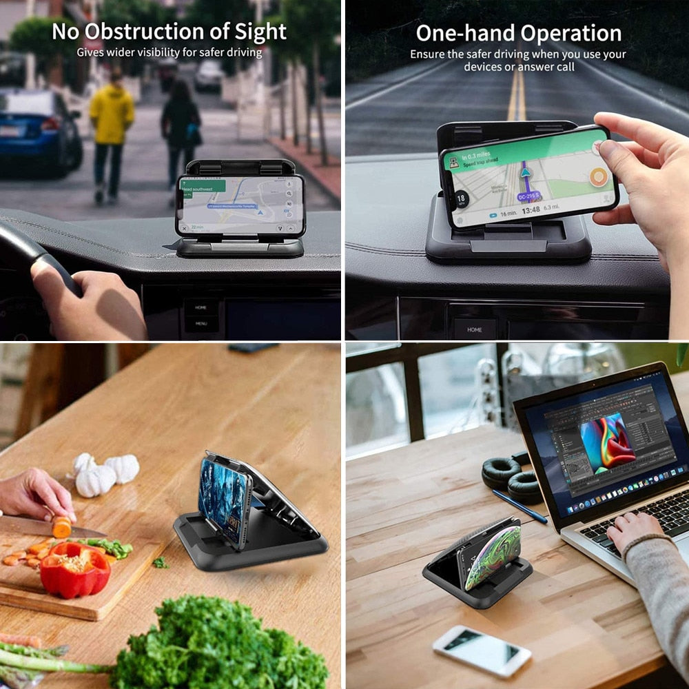 Uber/Lyft Drivers Universal Dashboard Phone Holder