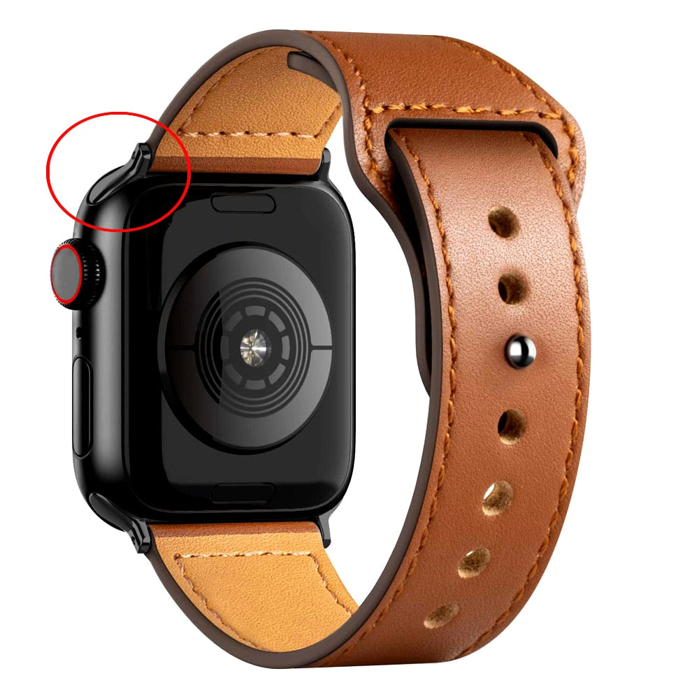 Premium Leather Watch Bands Bracelet iWatch