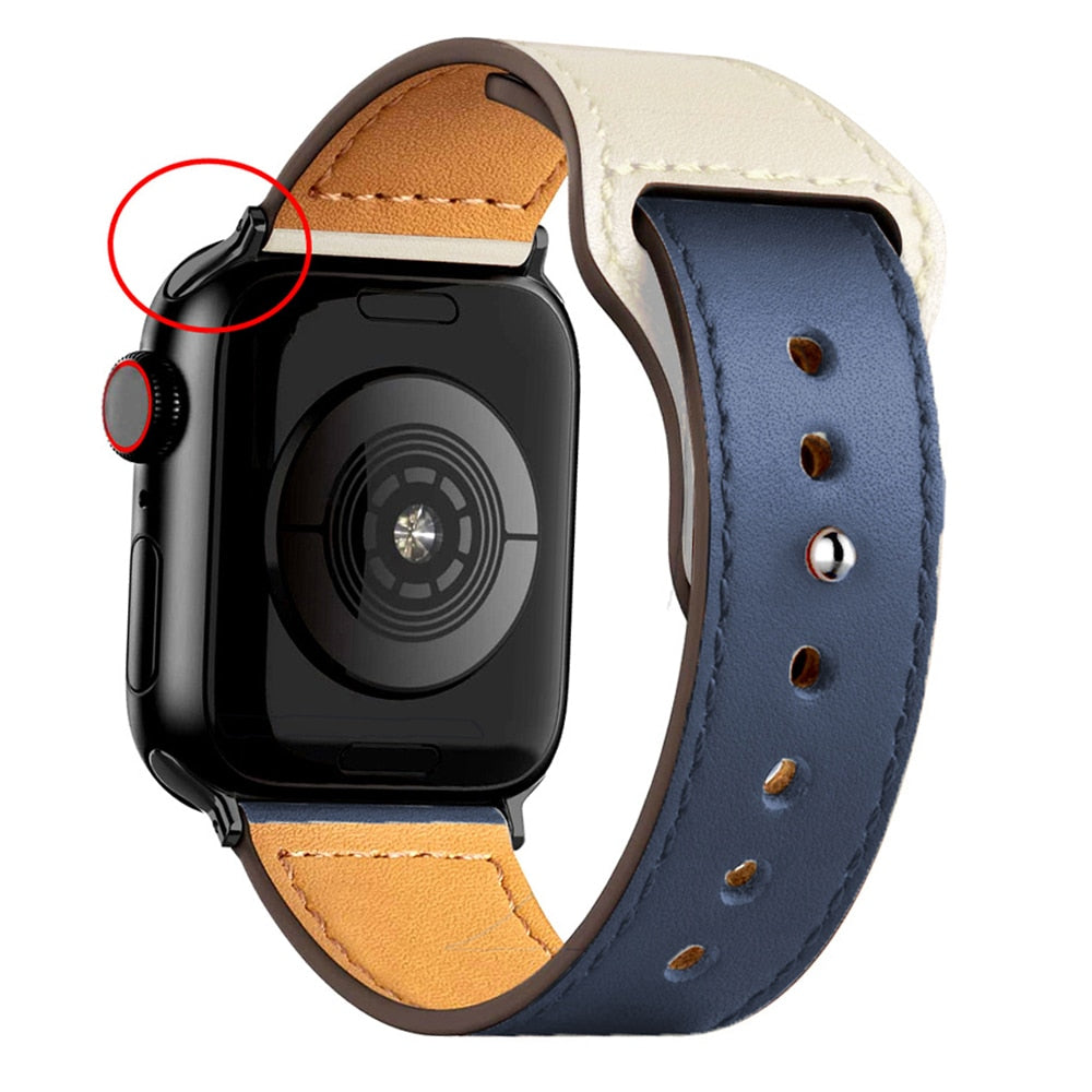 Premium Leather Watch Bands Bracelet iWatch