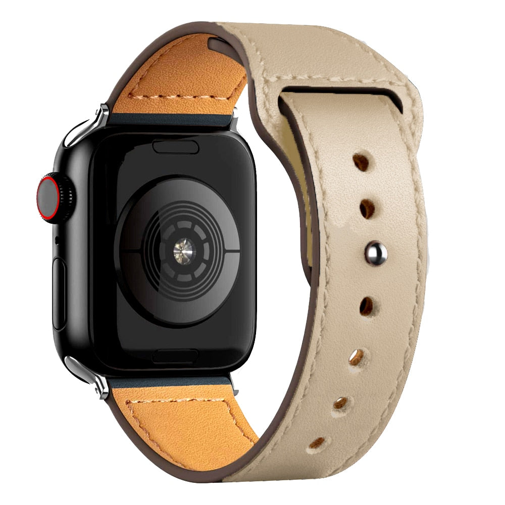 Premium Leather Watch Bands Bracelet iWatch