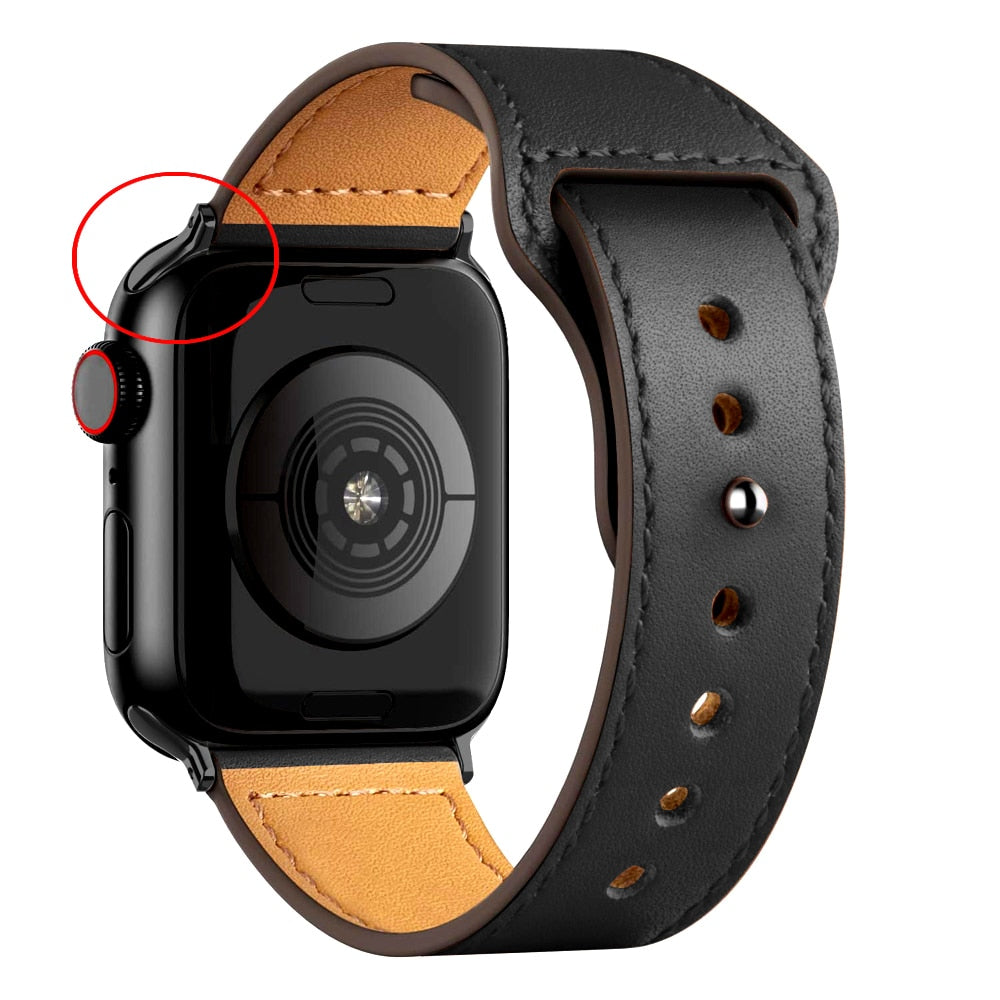 Premium Leather Watch Bands Bracelet iWatch