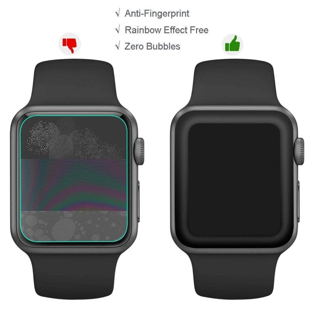 Premium Soft Glass Screen Protector for Apple Watch