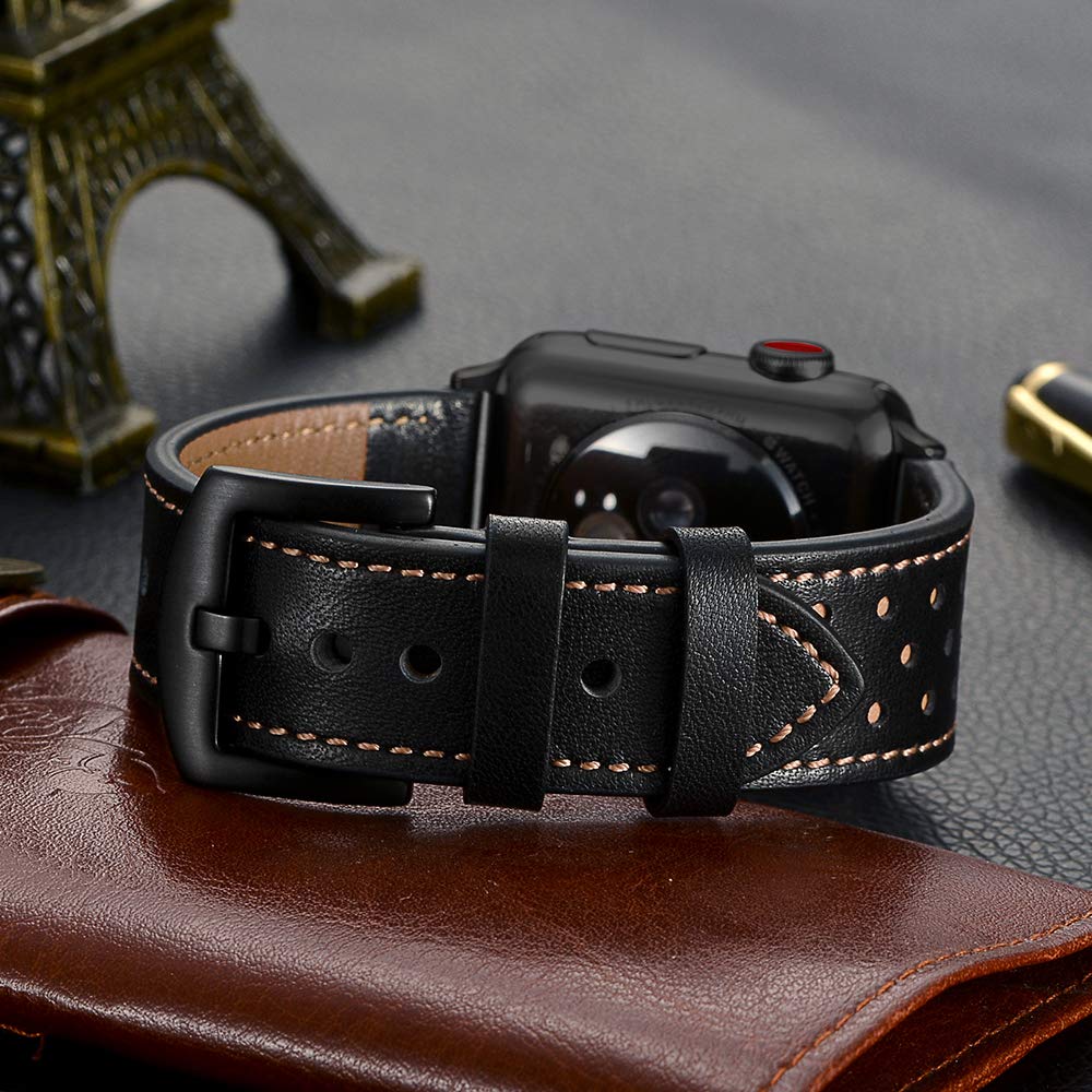 Premium First Layer Cow Leather Bracelet Watch Band High-Quality & Durable