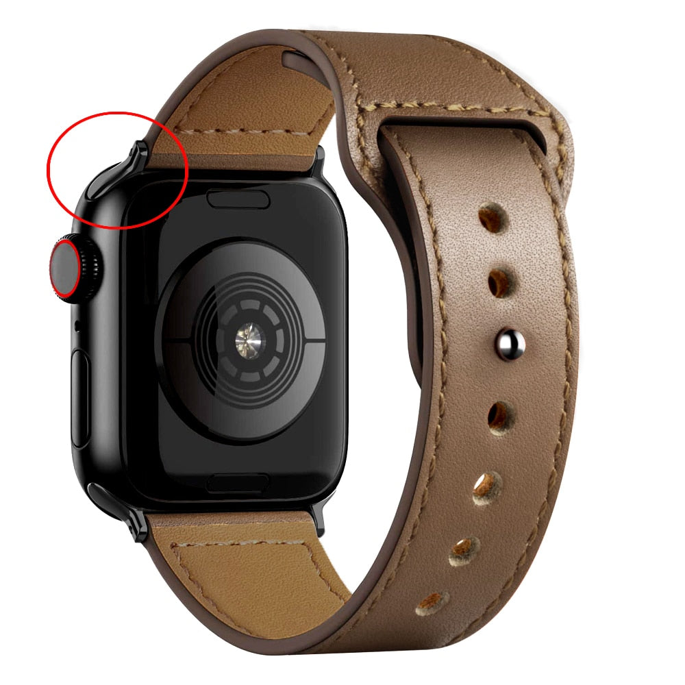 Premium Leather Watch Bands Bracelet iWatch
