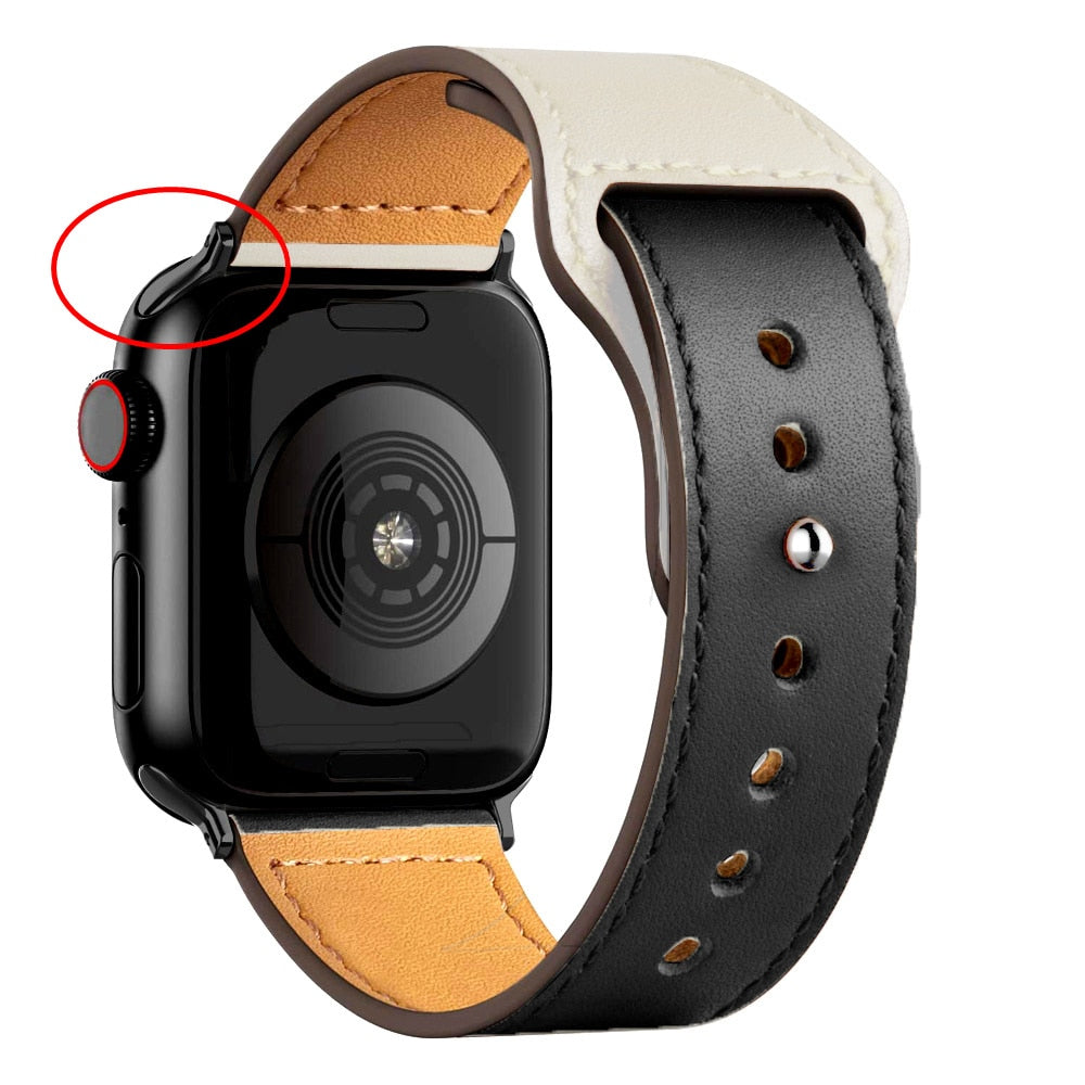 Premium Leather Watch Bands Bracelet iWatch