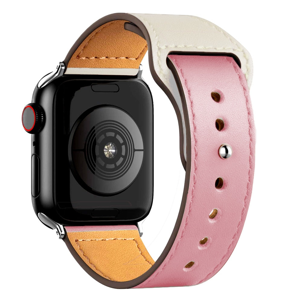 Premium Leather Watch Bands Bracelet iWatch