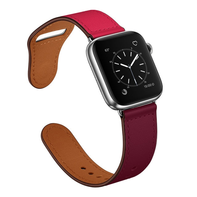 Premium Leather Watch Band – High-Quality Smartwatch Bracelet & Belt