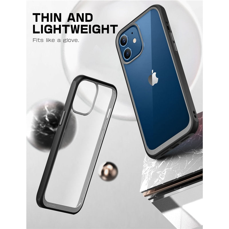 iPhone 12 Mini Case 5.4 inch UB Style Premium Hybrid Protective Bumper Case Clear