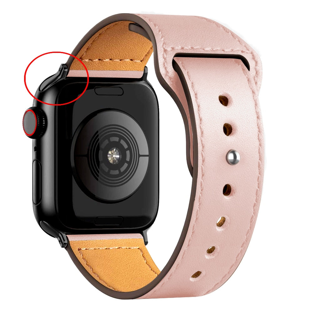 Premium Leather Watch Bands Bracelet iWatch