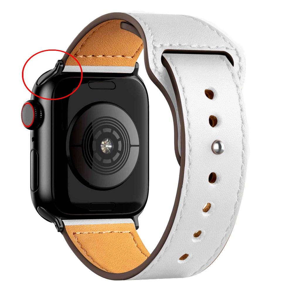 Premium Leather Watch Bands Bracelet iWatch
