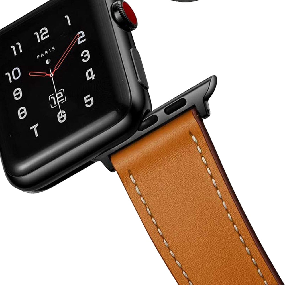 Premium Leather Watch Bands Bracelet iWatch
