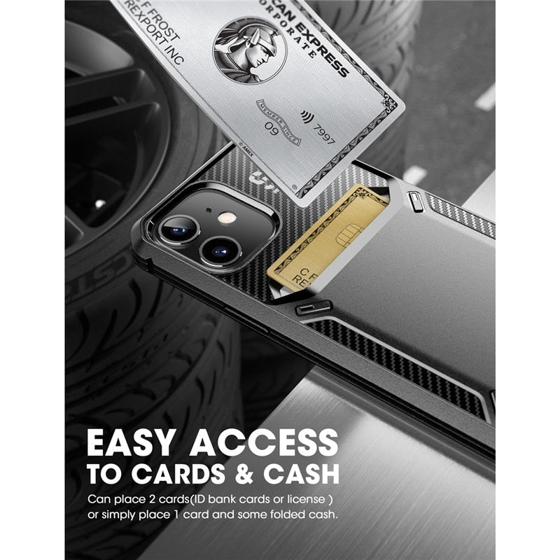Premium Wallet iPhone 12 Case Protector