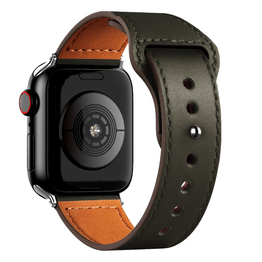 Premium Leather Watch Bands Bracelet iWatch
