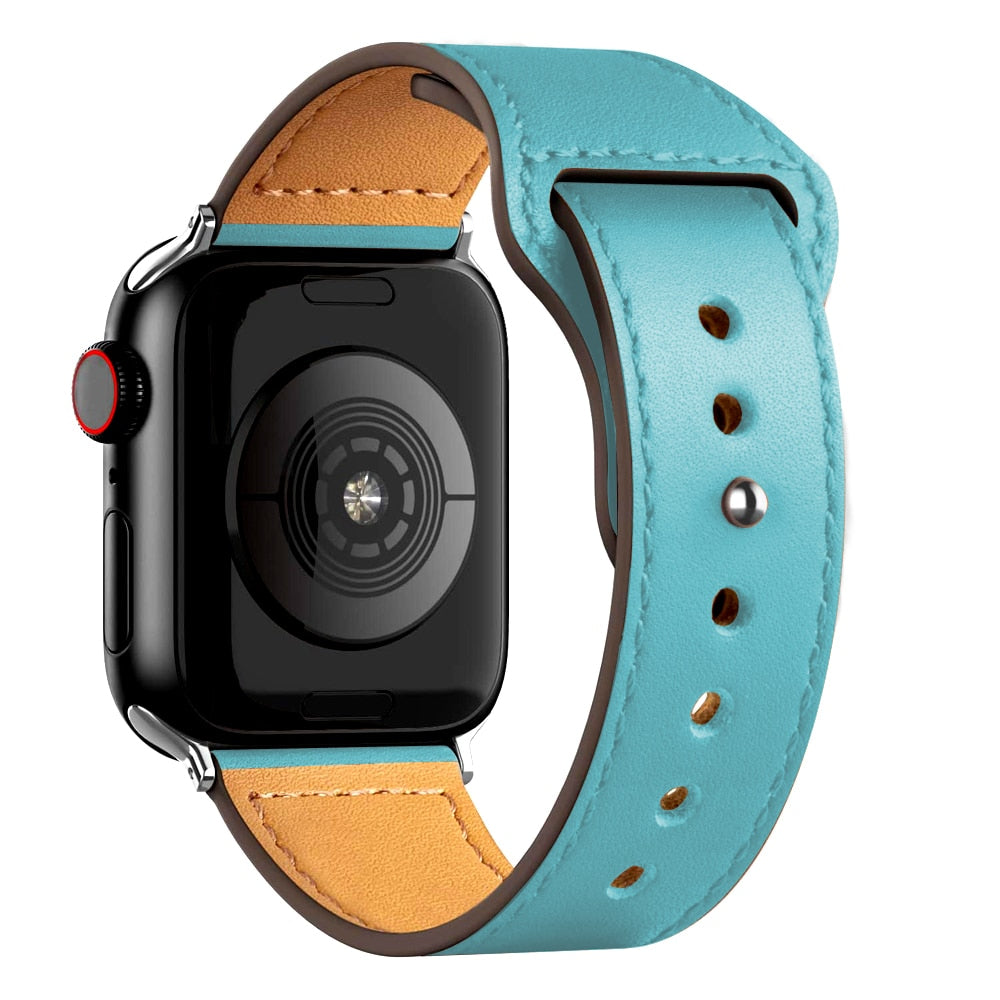 Premium Leather Watch Bands Bracelet iWatch