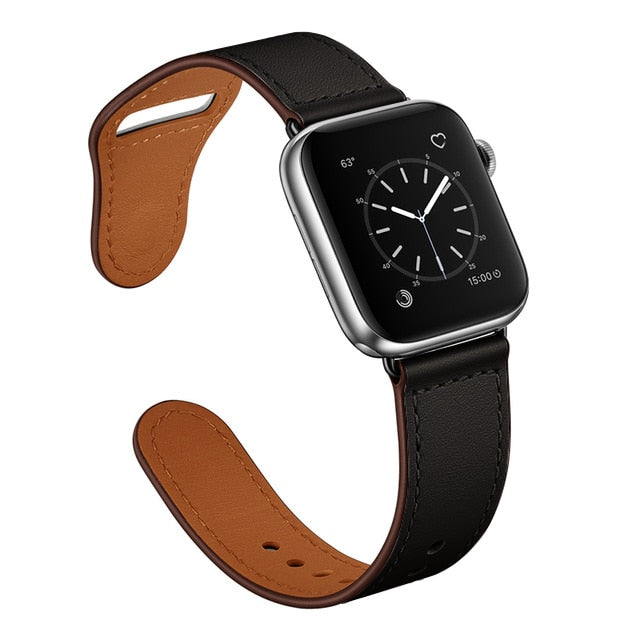 Premium Leather Watch Band – High-Quality Smartwatch Bracelet & Belt