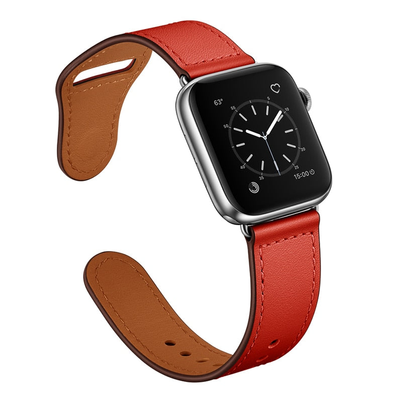 Premium Leather Watch Band – High-Quality Smartwatch Bracelet & Belt