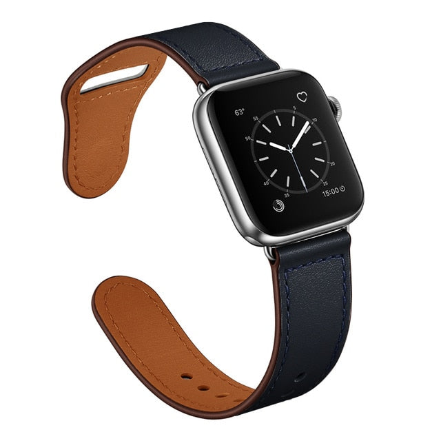 Premium Leather Watch Band – High-Quality Smartwatch Bracelet & Belt