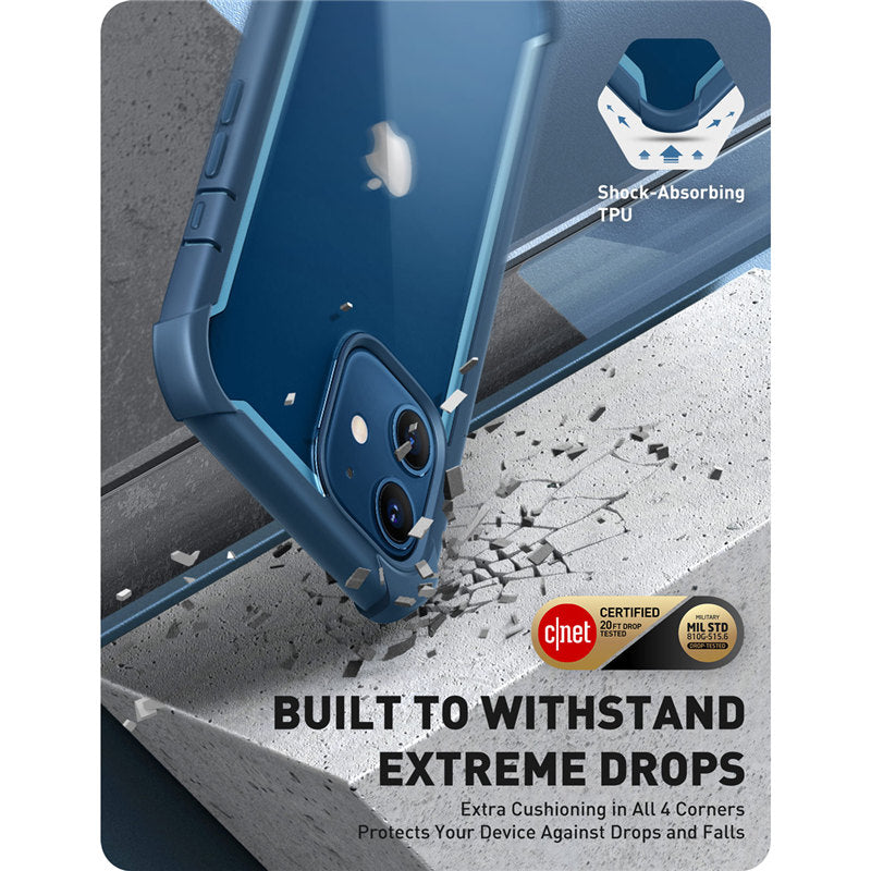 Full-Body Rugged Clear Bumper Case Protector