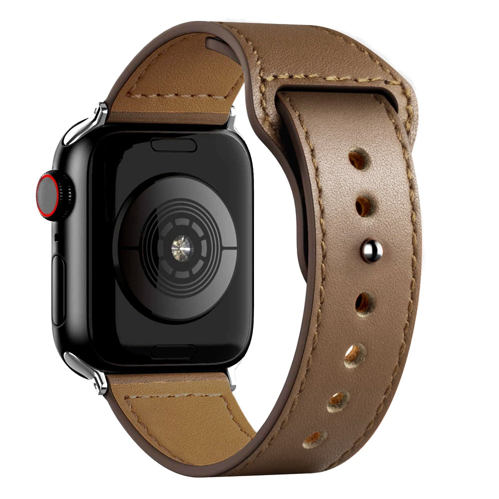 Premium Leather Watch Bands Bracelet iWatch