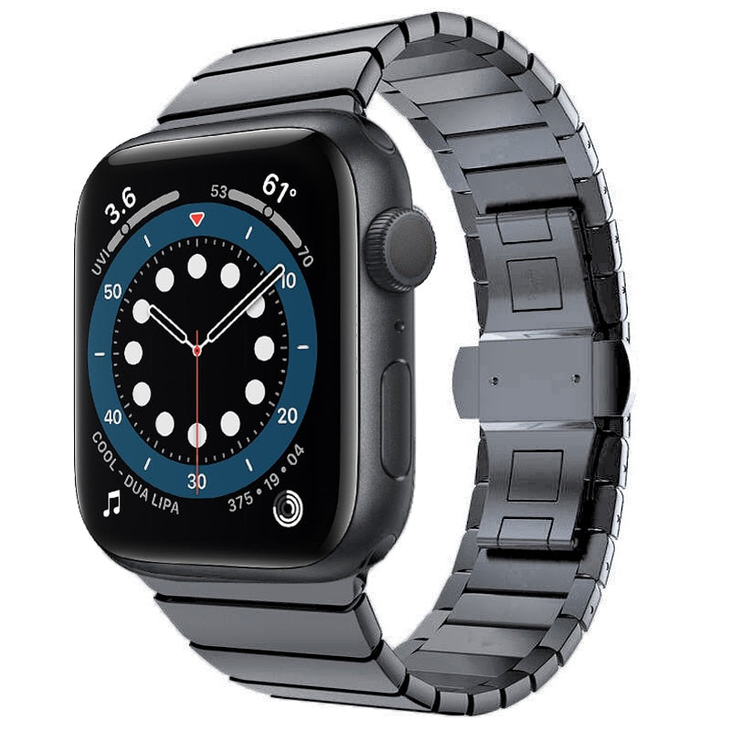 Stainless Steel Butterfly Link Bracelet for iWatch