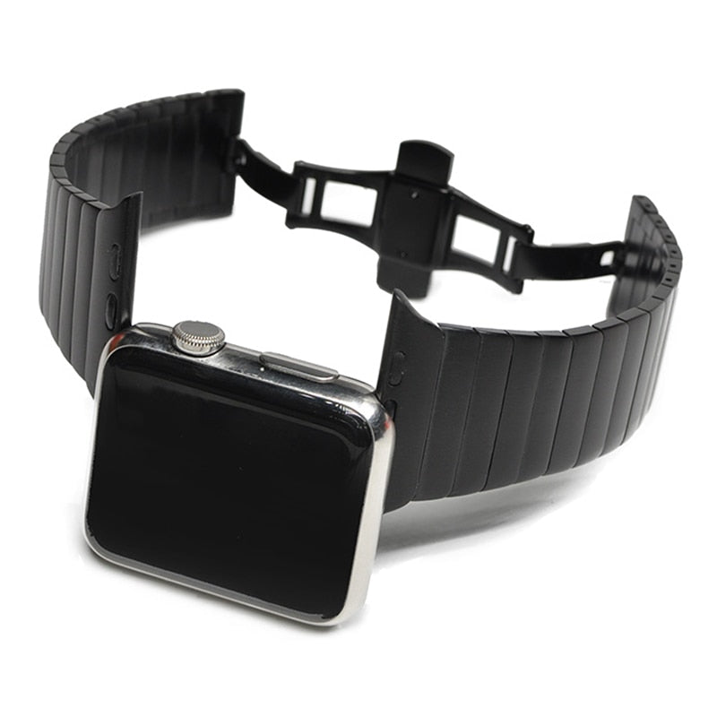 Stainless Steel Butterfly Link Bracelet for iWatch