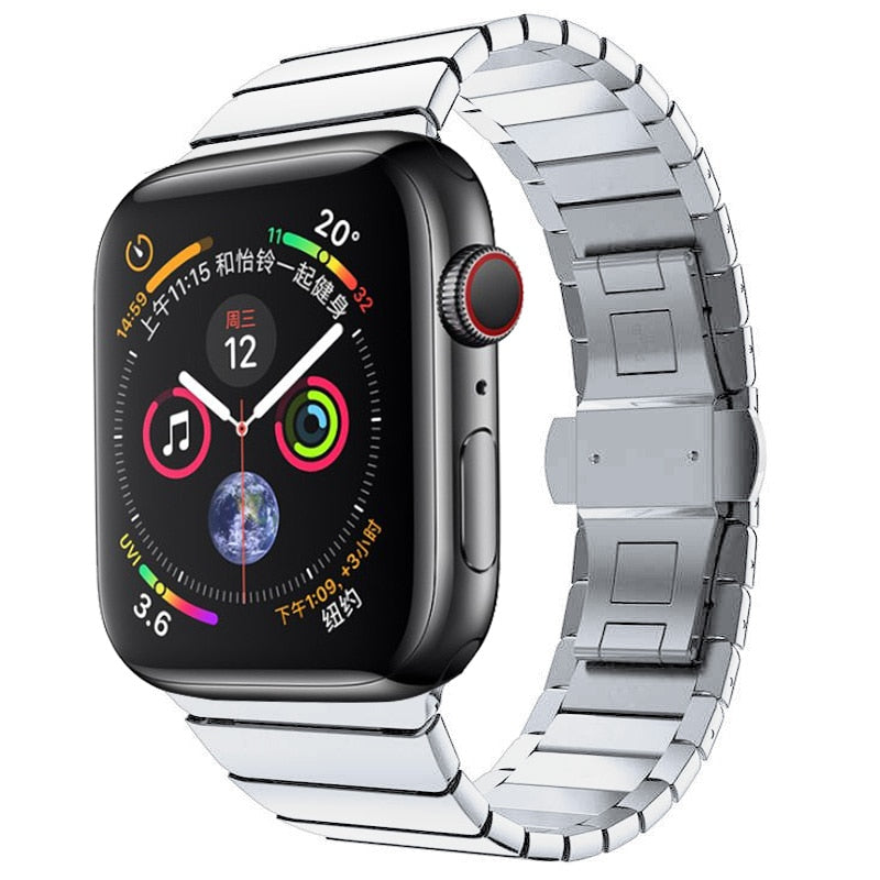 Stainless Steel Butterfly Link Bracelet for iWatch