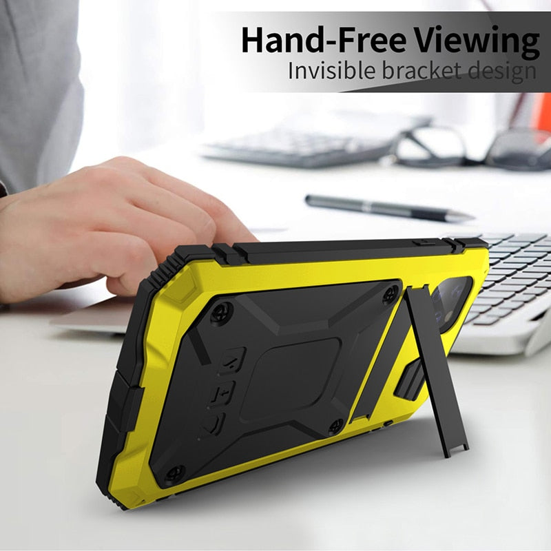 Full-Body Rugged Armor Shockproof Protective Case.