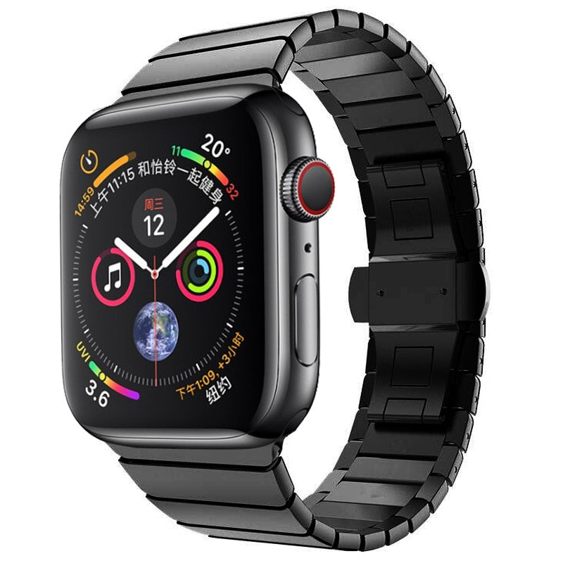 Stainless Steel Butterfly Link Bracelet for iWatch