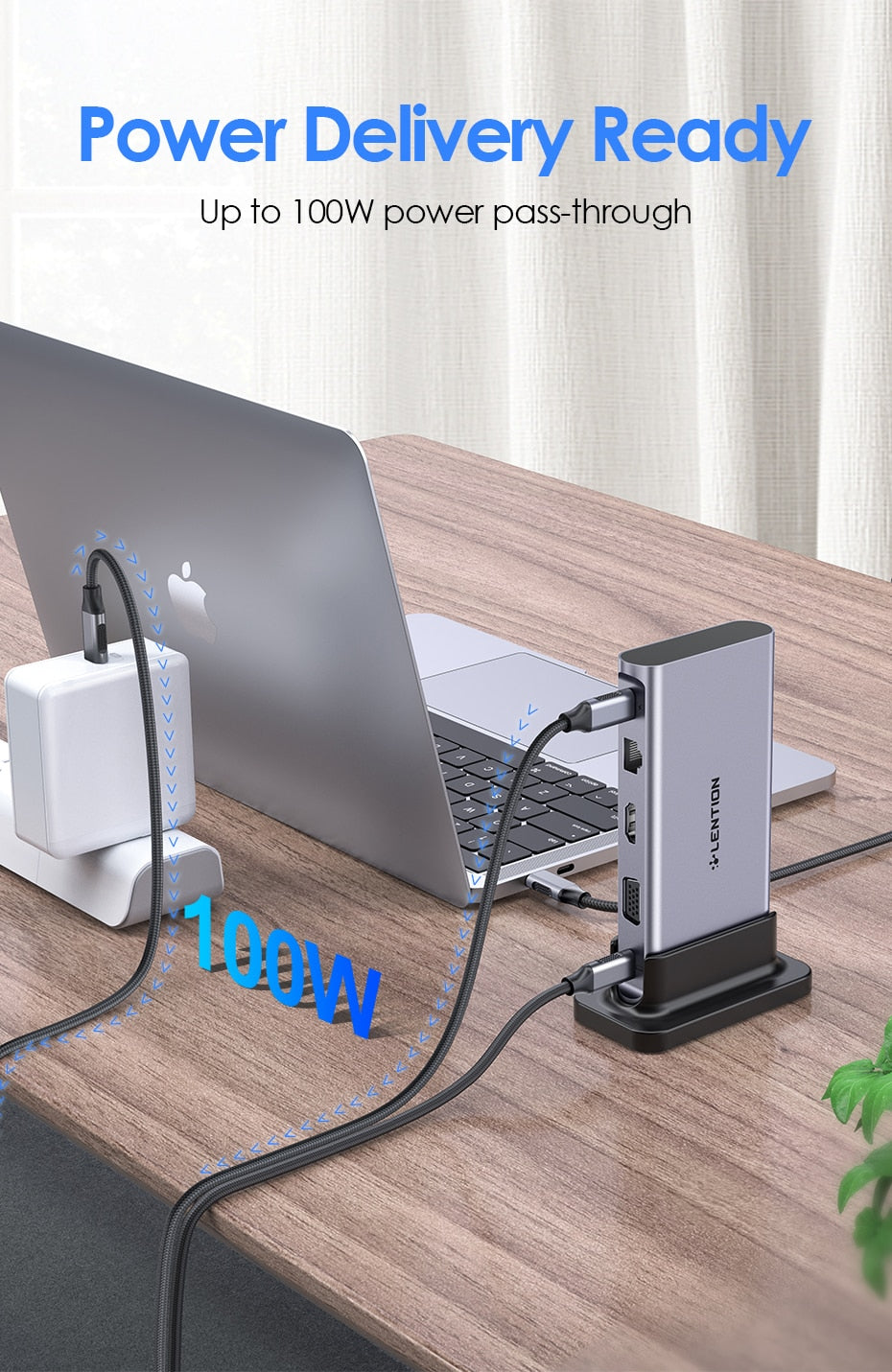 Premium USB Docking Station Type C Surface Dock Splitter