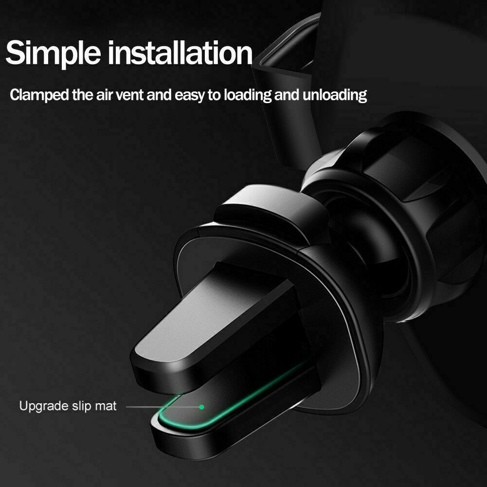 10W QI Wireless Fast Car Charger – Automatic Clamping Mount Holder