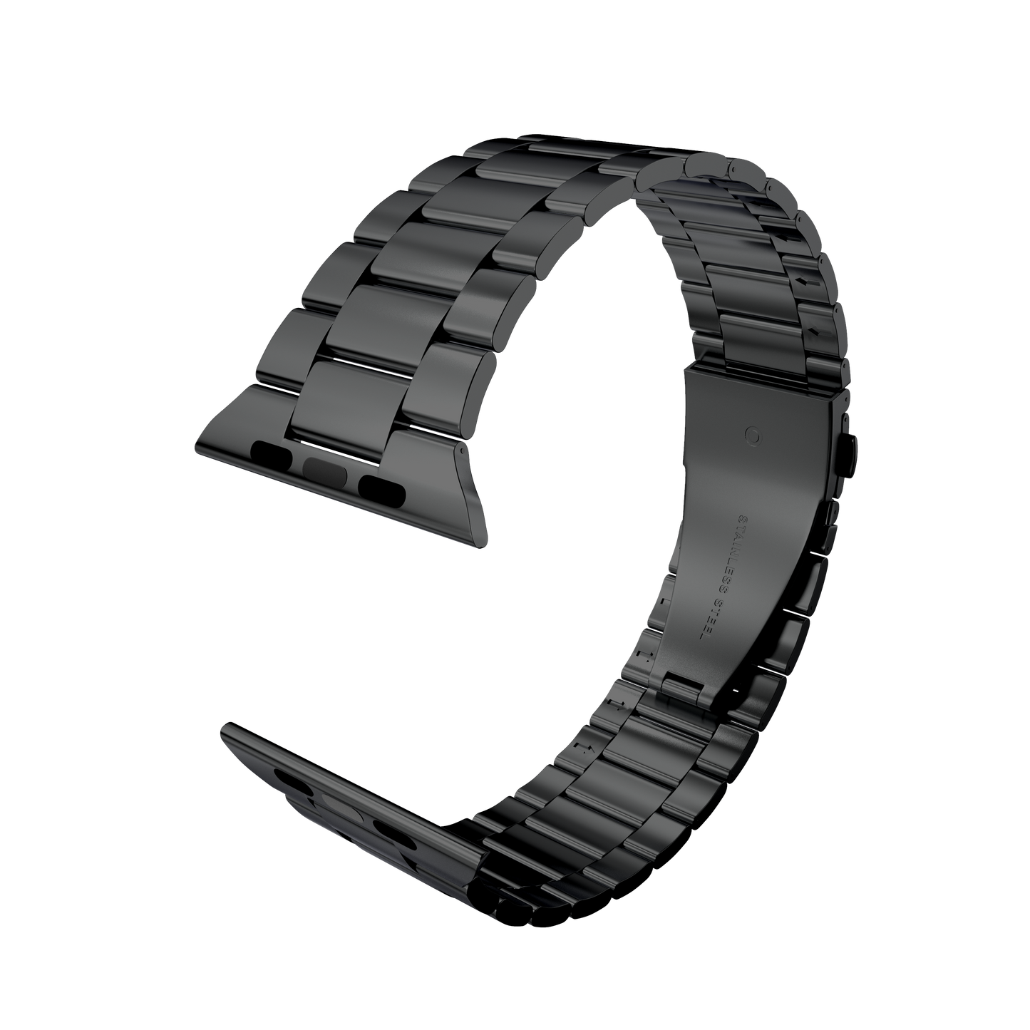 Premium Stainless Steel Watch Band for Apple Watch — 38-45mm Series, Men & Women, Luxury Metal Replacement Strap