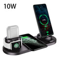 Wireless Charging Dock Station for iPhone & Apple Watch – 6-in-1 Fast Charging Pad for Phones and Devices
