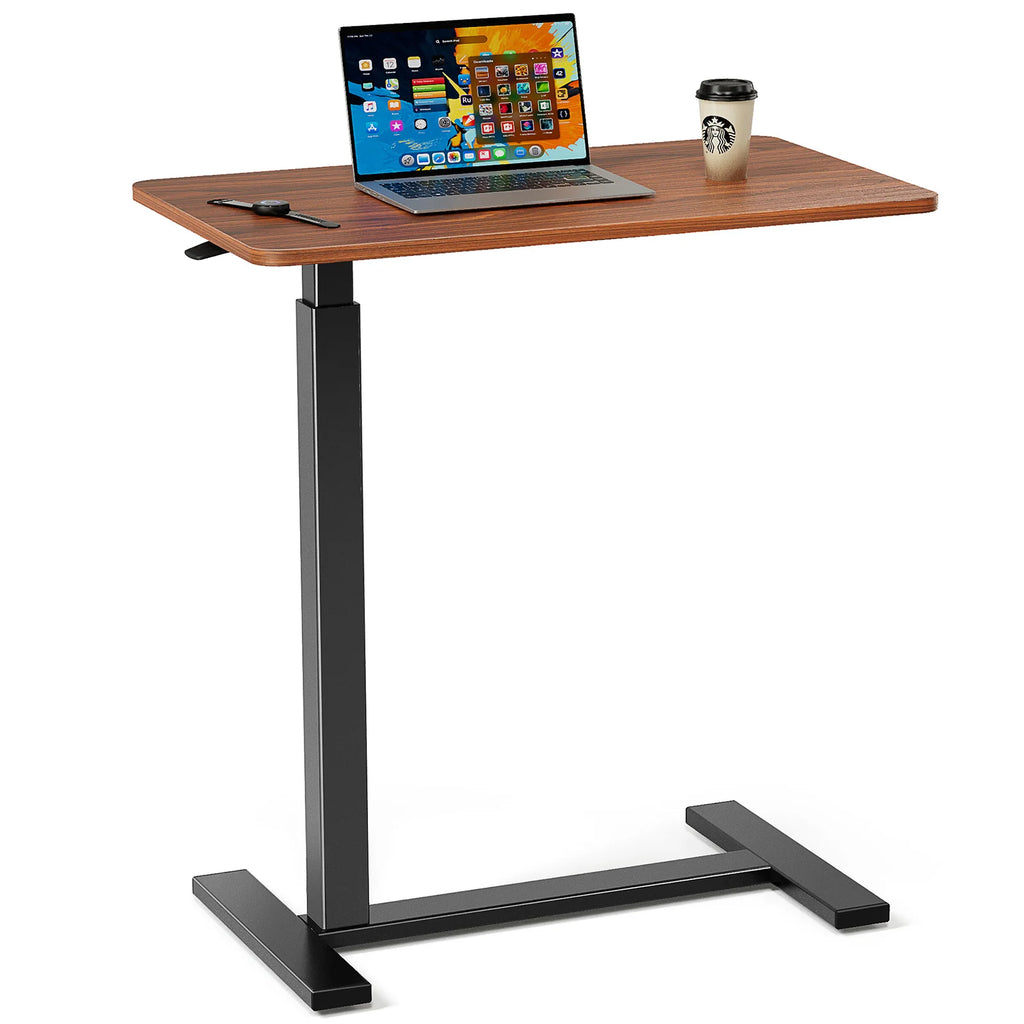 Adjustable Rolling Bed Tray & Desk with Wheels