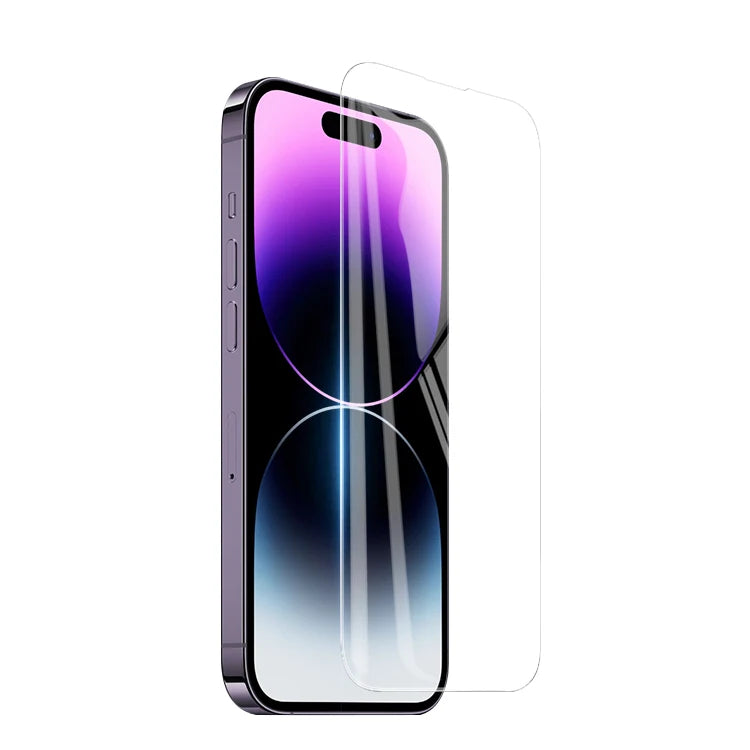Pack of 2  Full-Coverage  Tempered Glass Screen Protector for iPhone 15 Pro / 16 – Anti-Scratch, HD Clarity