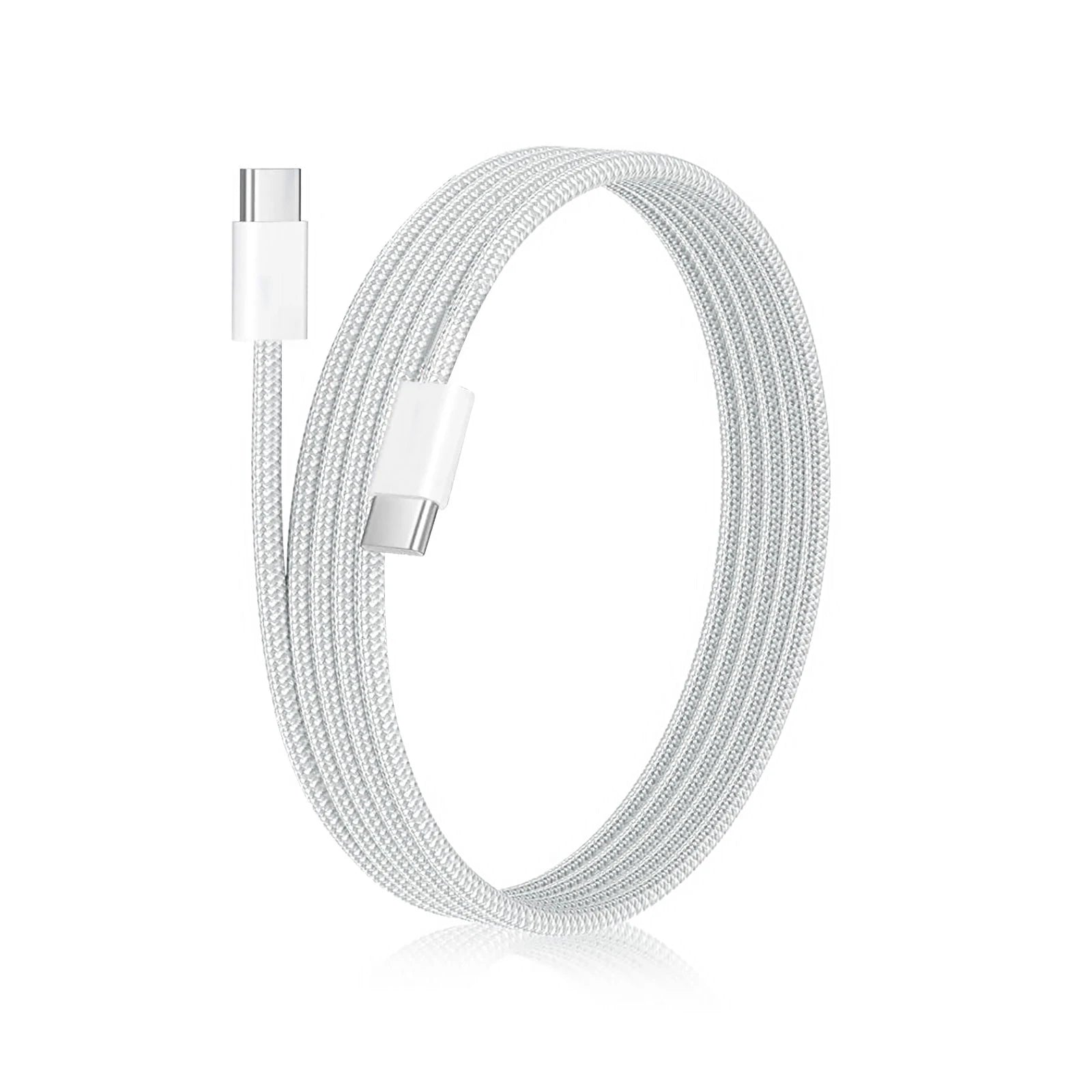 1M / 2M PD 60W Nylon Braided USB Type-C to USB Type-C Fast Charging & Data Transfer Cable for iPhone 16 – USB-C Charger Cord