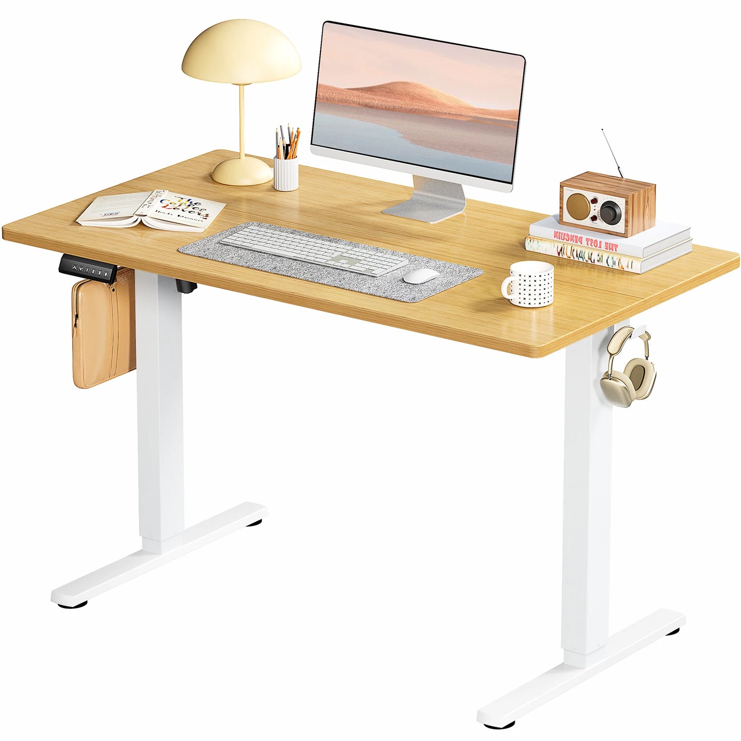 Adjustable Standing Desk for Home/Office – Ergonomic Sit/Stand Workstation