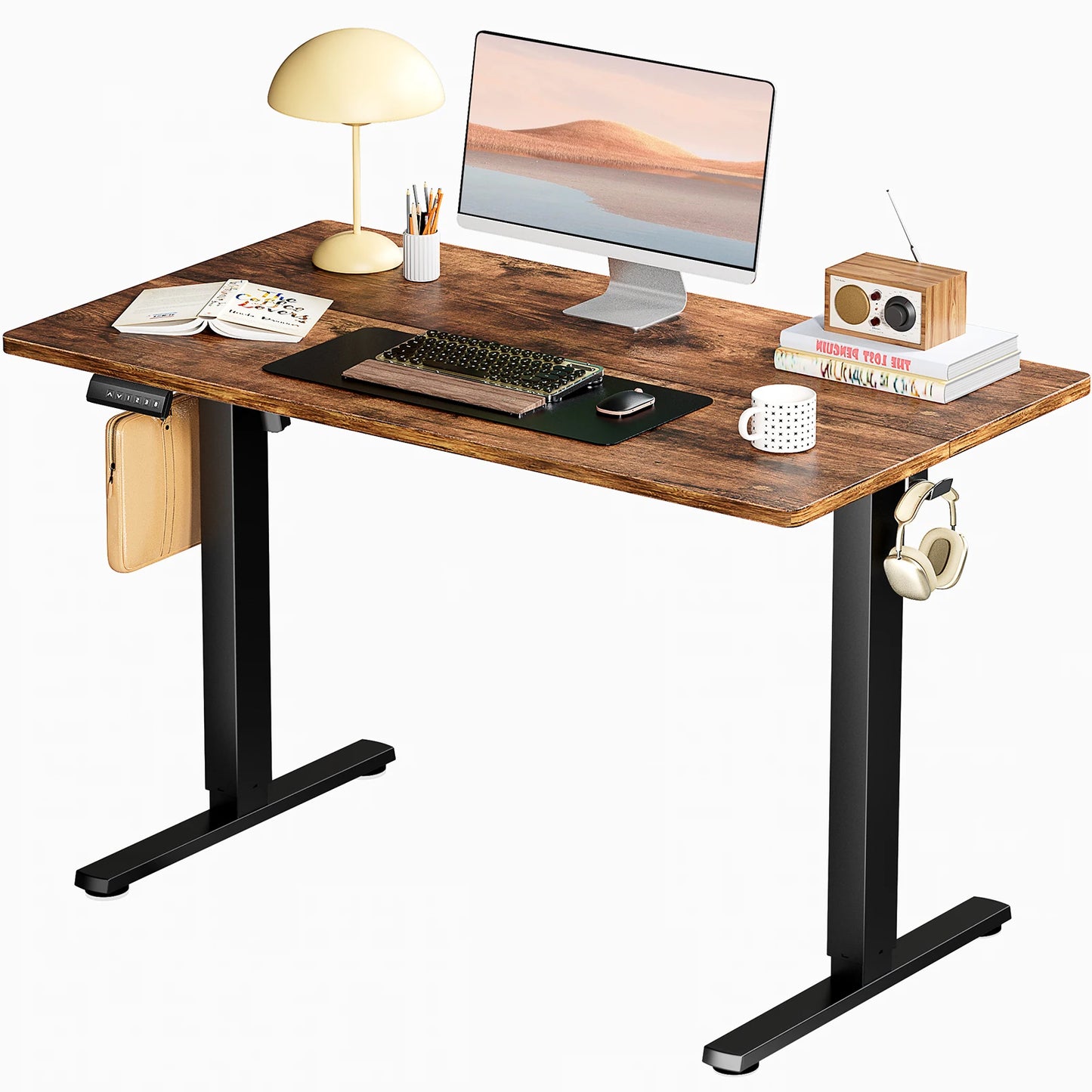 Adjustable Standing Desk for Home/Office – Ergonomic Sit/Stand Workstation
